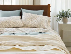 Coyuchi Organic Print Percale Pillowcases< Pillowcases|Pillowcases