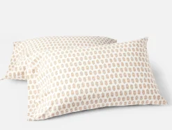 Coyuchi Organic Print Percale Pillowcases< Pillowcases|Pillowcases