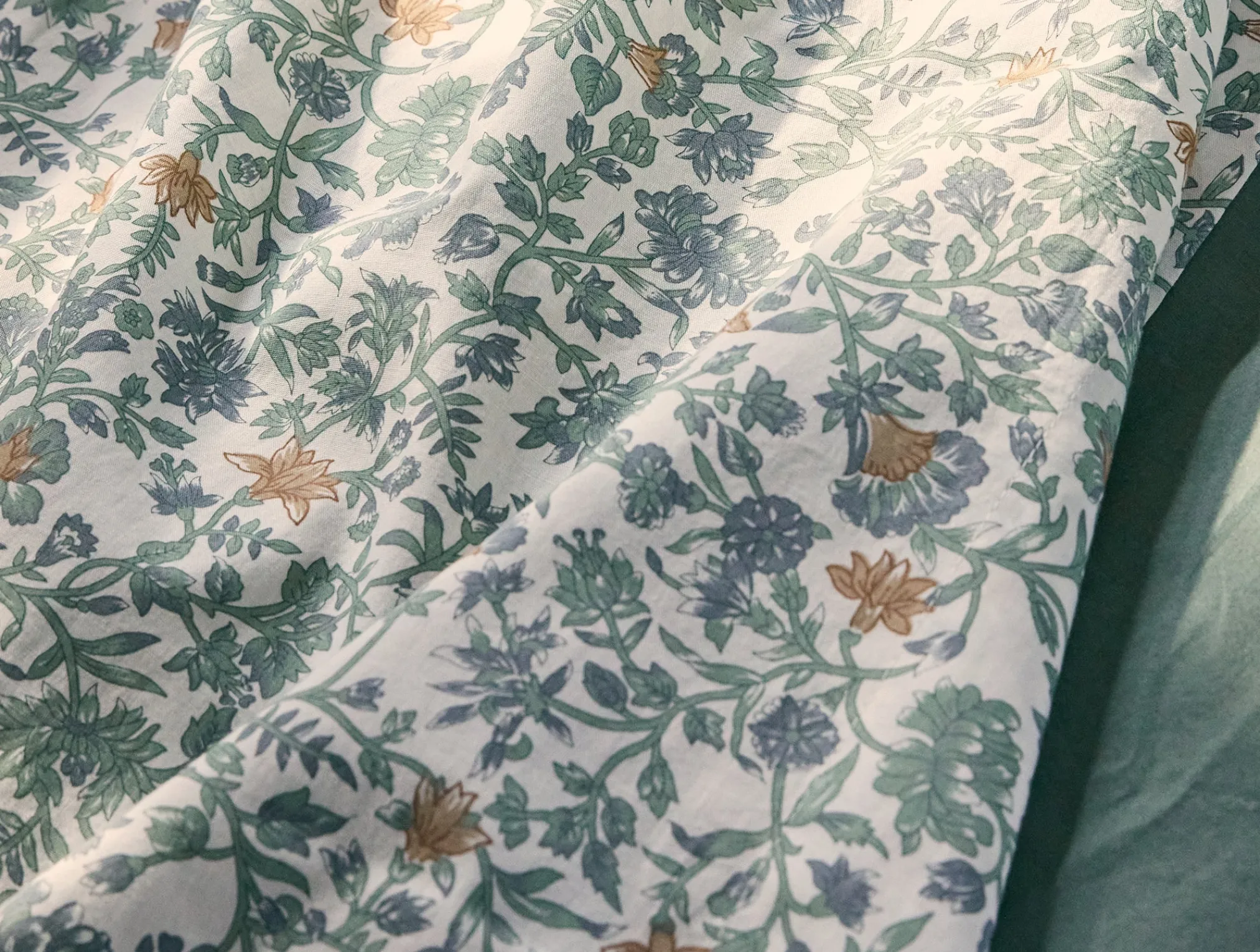 Coyuchi Organic Print Percale Sham< Pillow Shams