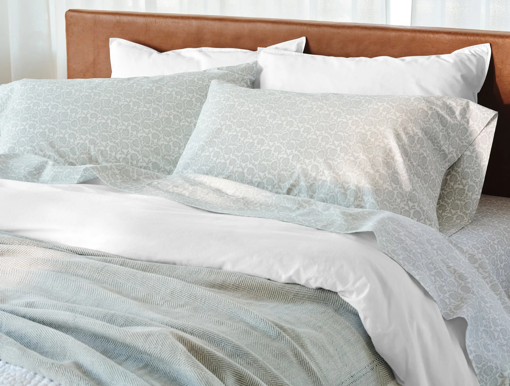 Coyuchi Organic Print Percale Sheet Set< Sheet Sets|Sheet Sets