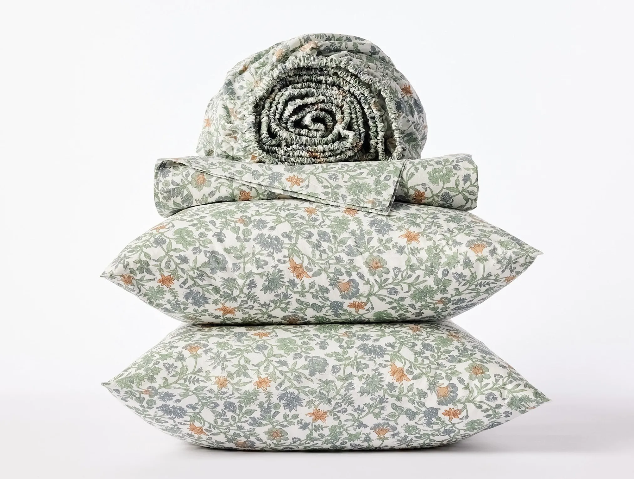 Coyuchi Organic Print Percale Sheet Set< Percale|Sheet Sets