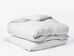 Coyuchi Organic Relaxed Linen Duvet Set< Duvet Covers + Sets