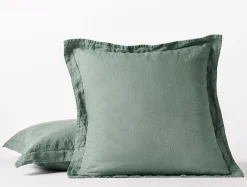Coyuchi Organic Relaxed Linen Duvet Set< Duvet Covers + Sets