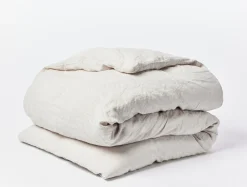 Coyuchi Organic Relaxed Linen Duvet Cover< Duvet Covers + Sets