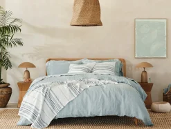 Coyuchi Organic Relaxed Linen Duvet Cover< Duvet Covers + Sets