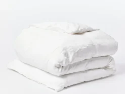 Coyuchi Organic Relaxed Linen Duvet Cover< Duvet Covers + Sets