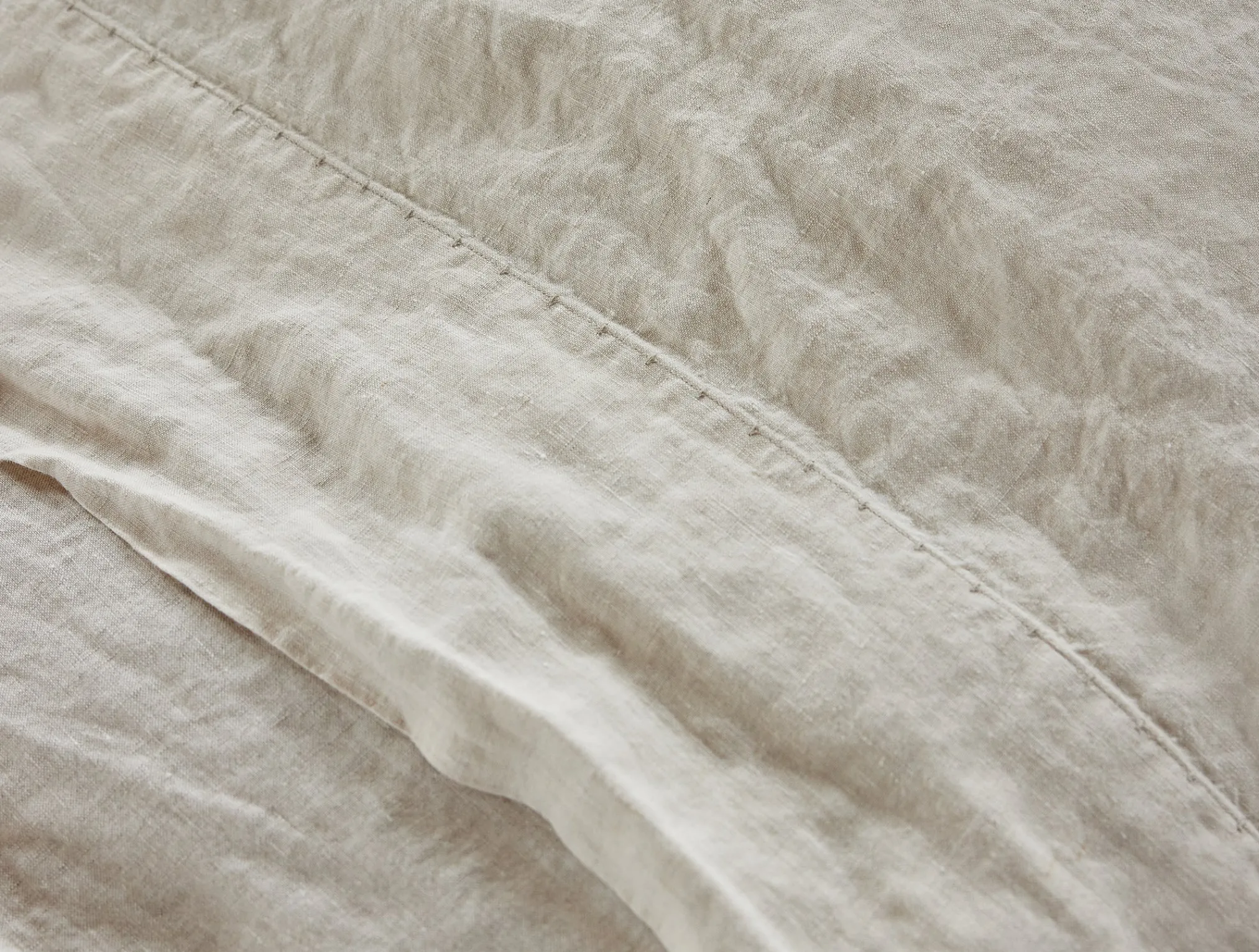 Coyuchi Organic Relaxed Linen Fitted Sheet< Fitted Sheets|Fitted Sheets