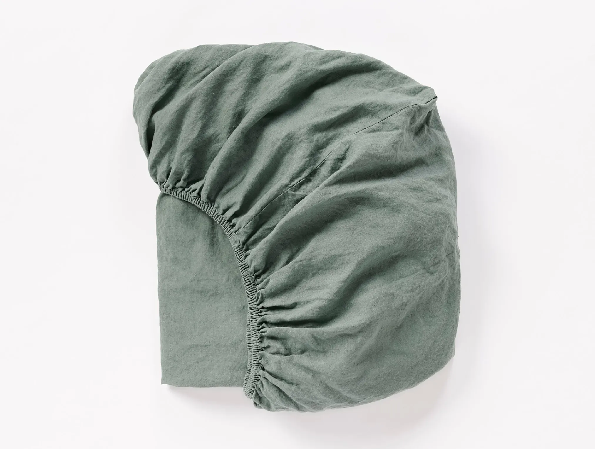 Coyuchi Organic Relaxed Linen Fitted Sheet< Fitted Sheets|Fitted Sheets