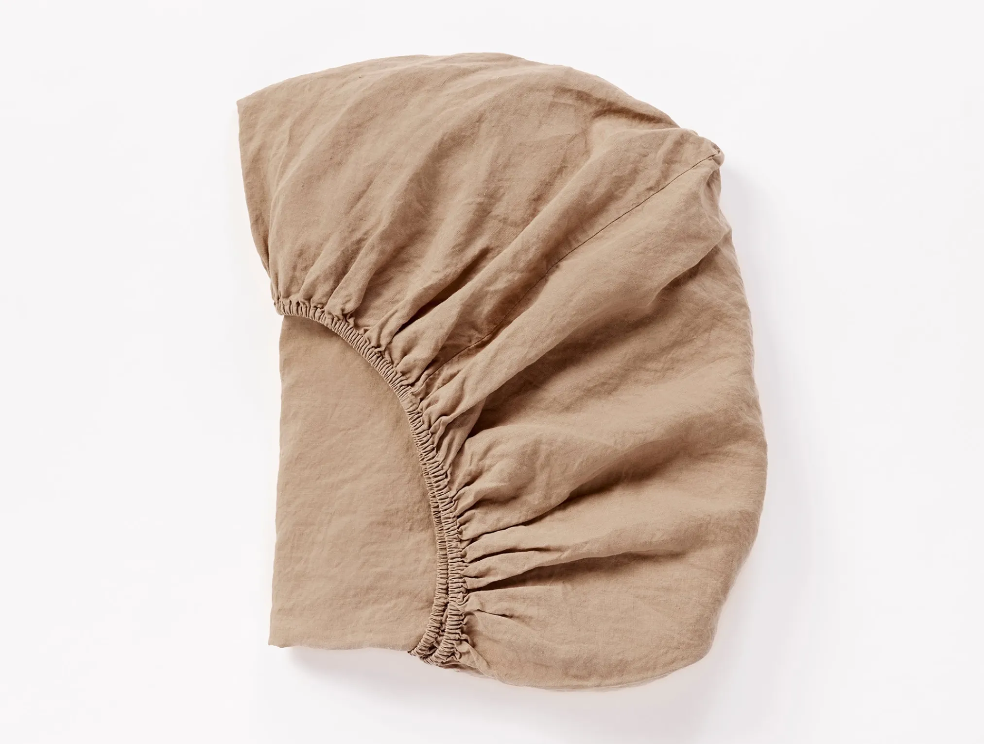 Coyuchi Organic Relaxed Linen Fitted Sheet< Fitted Sheets|Fitted Sheets