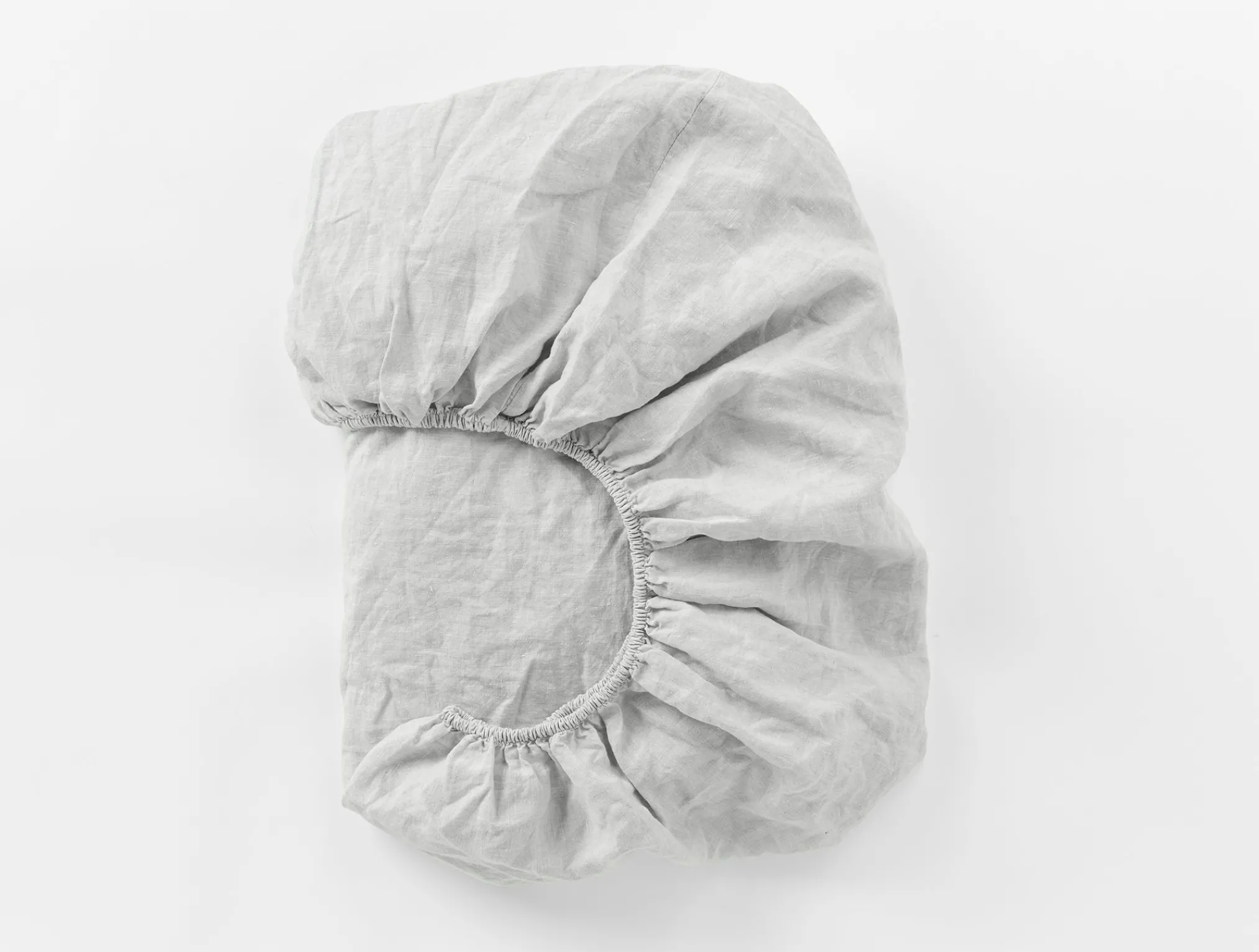 Coyuchi Organic Relaxed Linen Fitted Sheet< Fitted Sheets|Fitted Sheets