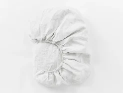 Coyuchi Organic Relaxed Linen Fitted Sheet< Fitted Sheets|Fitted Sheets