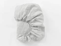 Coyuchi Organic Relaxed Linen Fitted Sheet< Fitted Sheets|Fitted Sheets