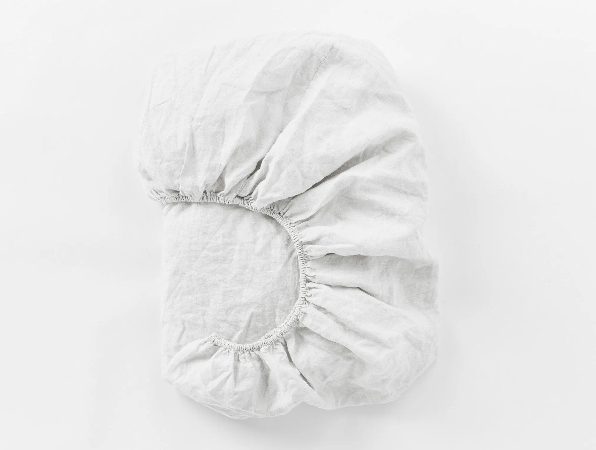 Coyuchi Organic Relaxed Linen Fitted Sheet< Fitted Sheets|Fitted Sheets