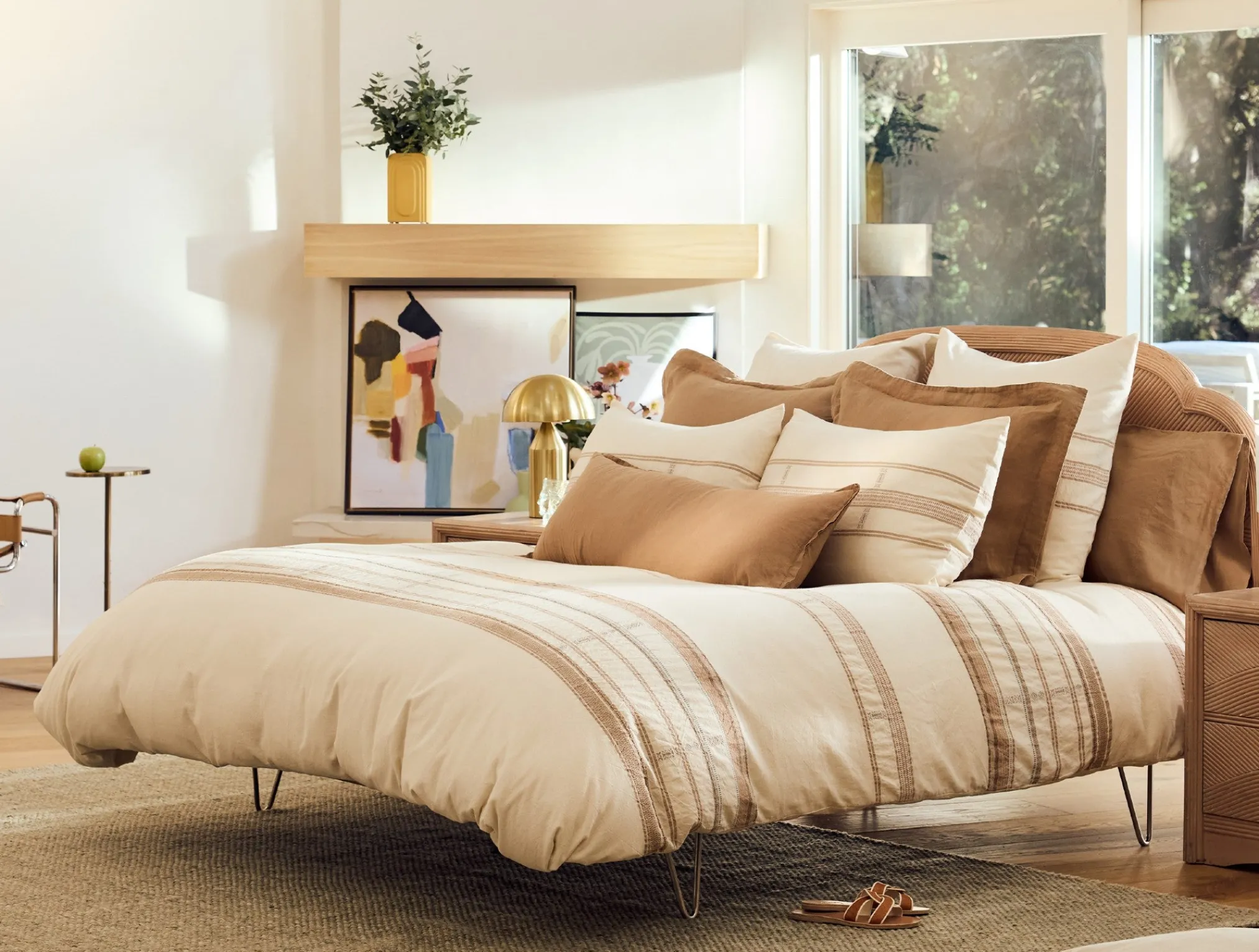 Coyuchi Organic Relaxed Linen Lumbar Pillow Cover< Decorative Pillows