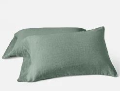 Coyuchi Organic Relaxed Linen Pillowcases< Pillowcases|Pillowcases