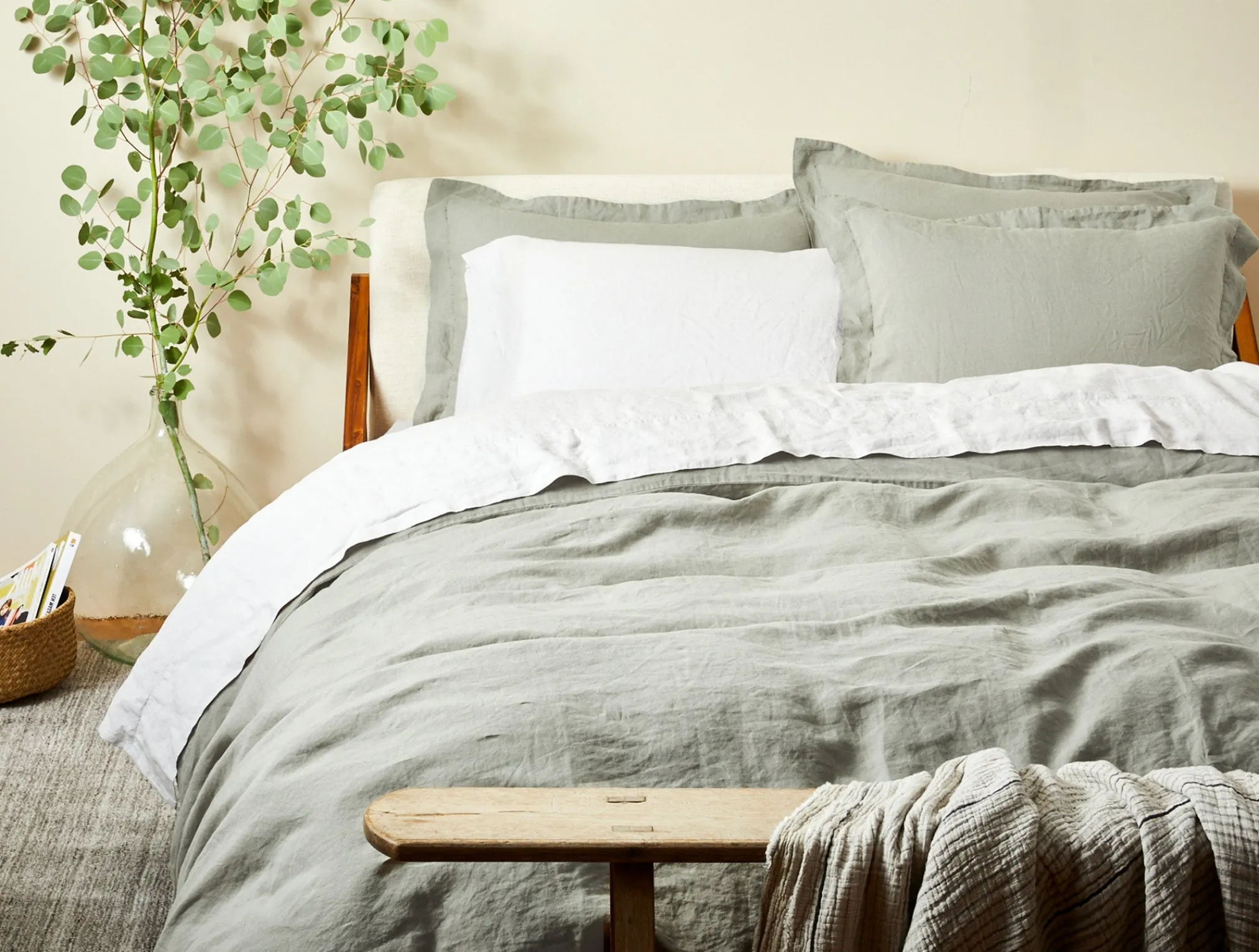 Coyuchi Organic Relaxed Linen Pillowcases< Pillowcases|Pillowcases