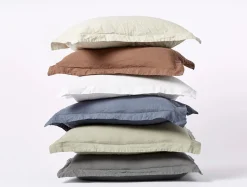Coyuchi Organic Relaxed Linen Sham< Pillow Shams