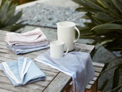Coyuchi Organic Waffle Kitchen Towels, Set of 6< Kitchen