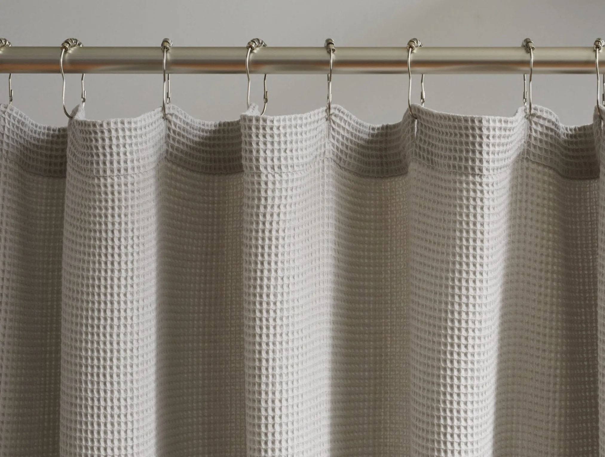 Coyuchi Organic Waffle Shower Curtain< Shower Curtains