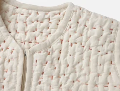Coyuchi Pebbled Handstitched Organic Snuggle Sack< Baby|Baby Bedding