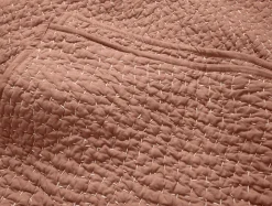Coyuchi Pebbled Handstitched Organic Quilt< Quilts + Comforters