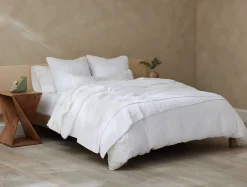 Coyuchi Pebbled Handstitched Organic Sham< Pillow Shams