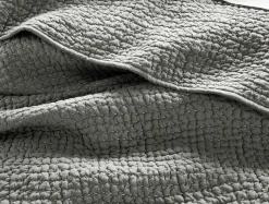 Coyuchi Pebbled Handstitched Organic Sham< Pillow Shams