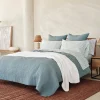 Coyuchi Pebbled Handstitched Quilt Set< Quilts + Comforters