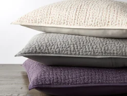 Coyuchi Pebbled Handstitched Quilt Set< Quilts + Comforters