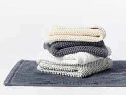 Coyuchi Pebbled Organic Bath Rug< Bath Rugs