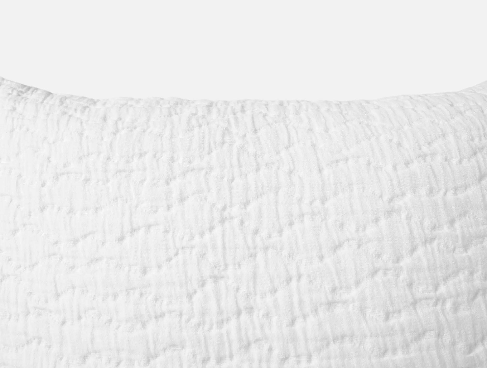 Coyuchi Pescadero Matelasse Organic Sham< Pillow Shams