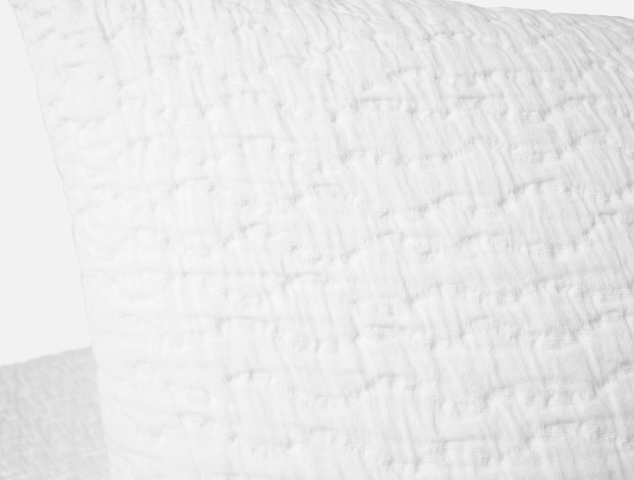 Coyuchi Pescadero Matelasse Organic Sham< Pillow Shams