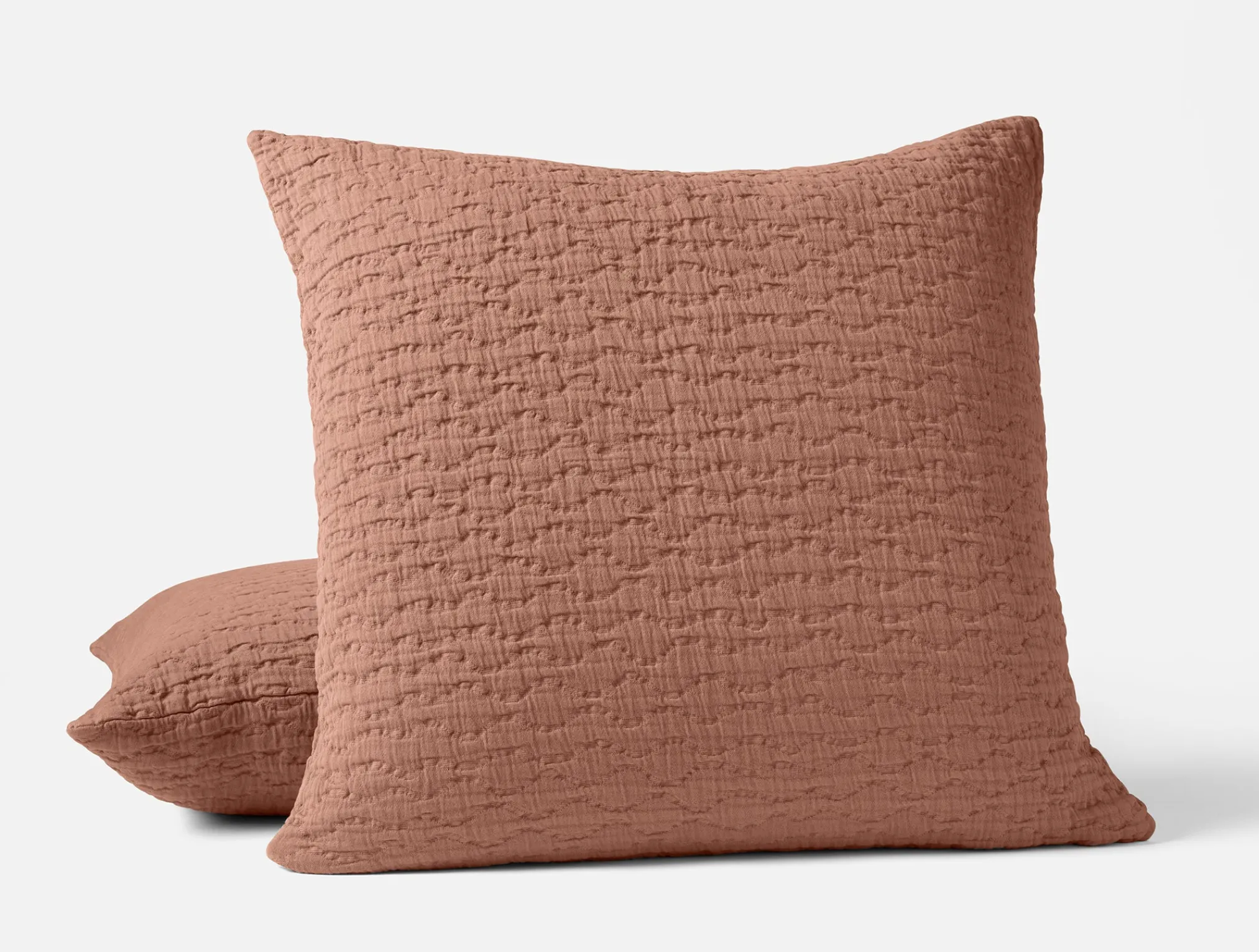 Coyuchi Pescadero Matelasse Organic Sham< Pillow Shams