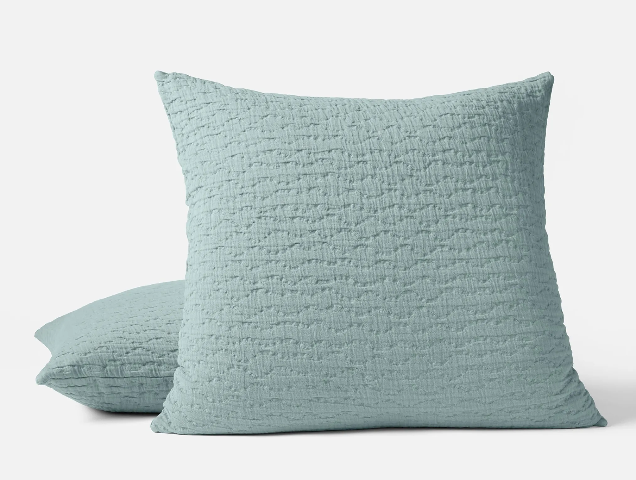 Coyuchi Pescadero Matelasse Organic Sham< Pillow Shams