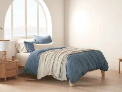 Coyuchi Precita Organic Duvet Cover< Duvet Covers + Sets