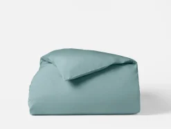 Coyuchi Refined Organic Percale Duvet Cover< Duvet Covers + Sets