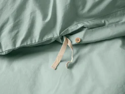 Coyuchi Refined Organic Percale Duvet Cover< Duvet Covers + Sets