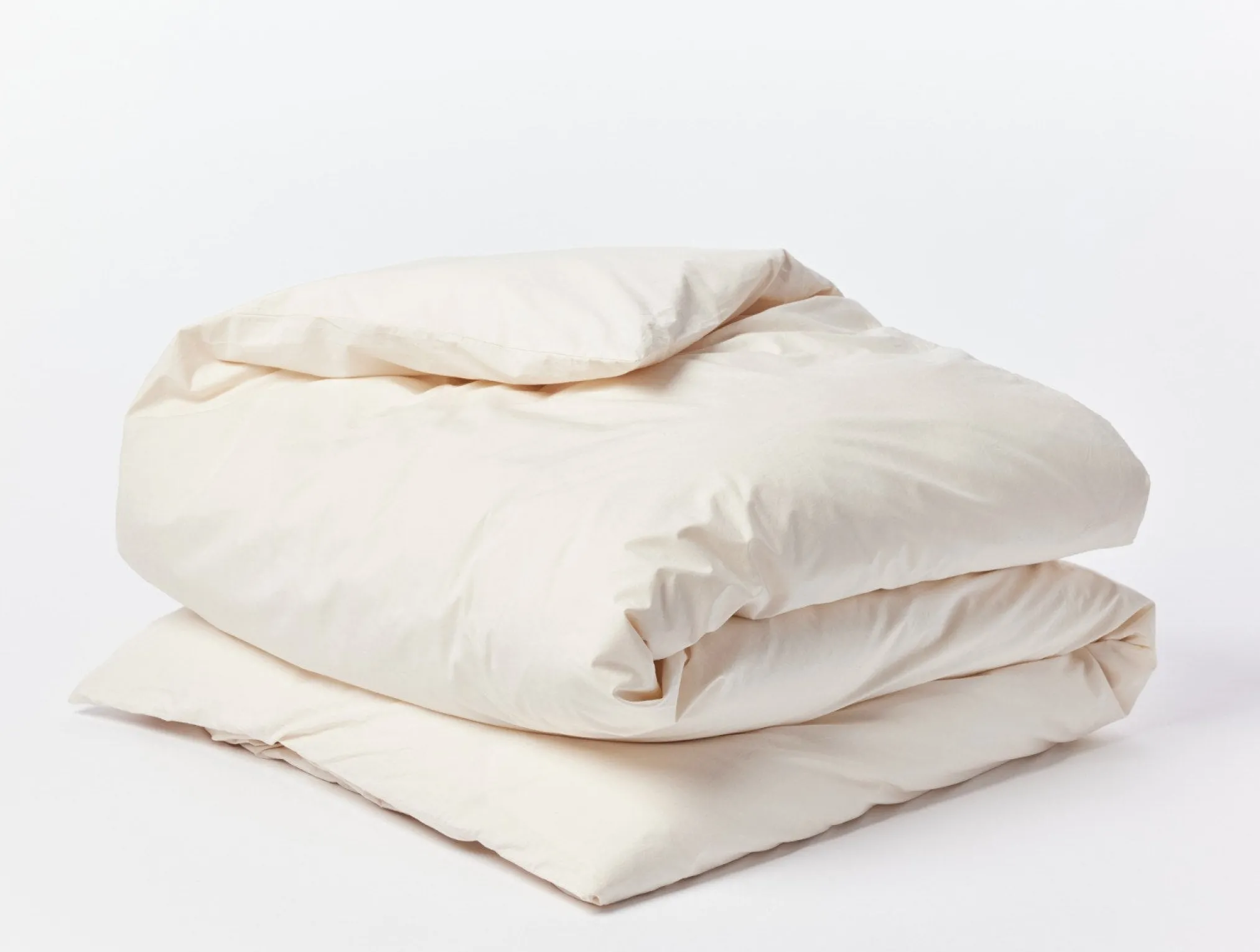 Coyuchi Refined Organic Percale Duvet Set< Duvet Covers + Sets