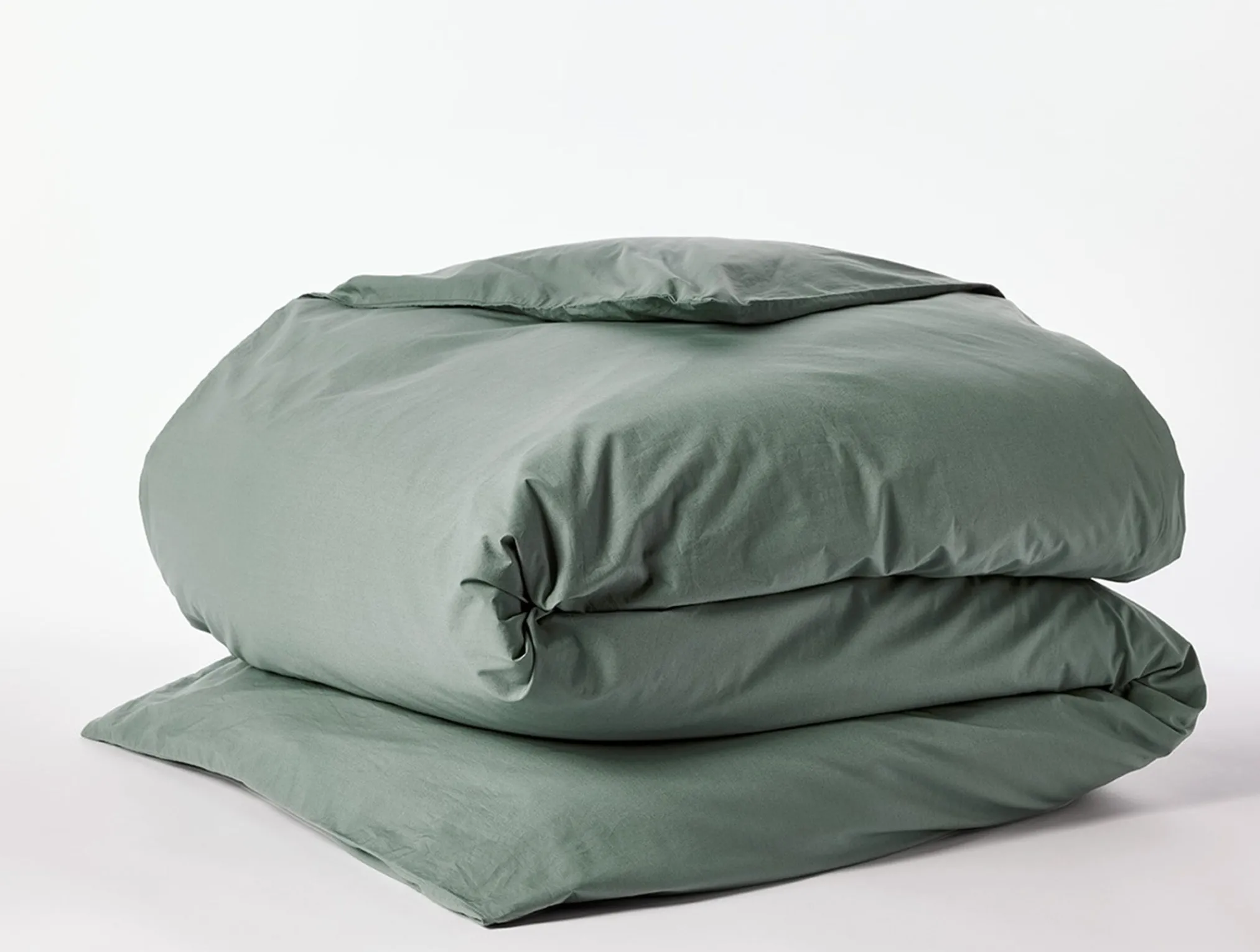 Coyuchi Refined Organic Percale Duvet Set< Duvet Covers + Sets