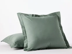 Coyuchi Refined Organic Percale Duvet Set< Duvet Covers + Sets