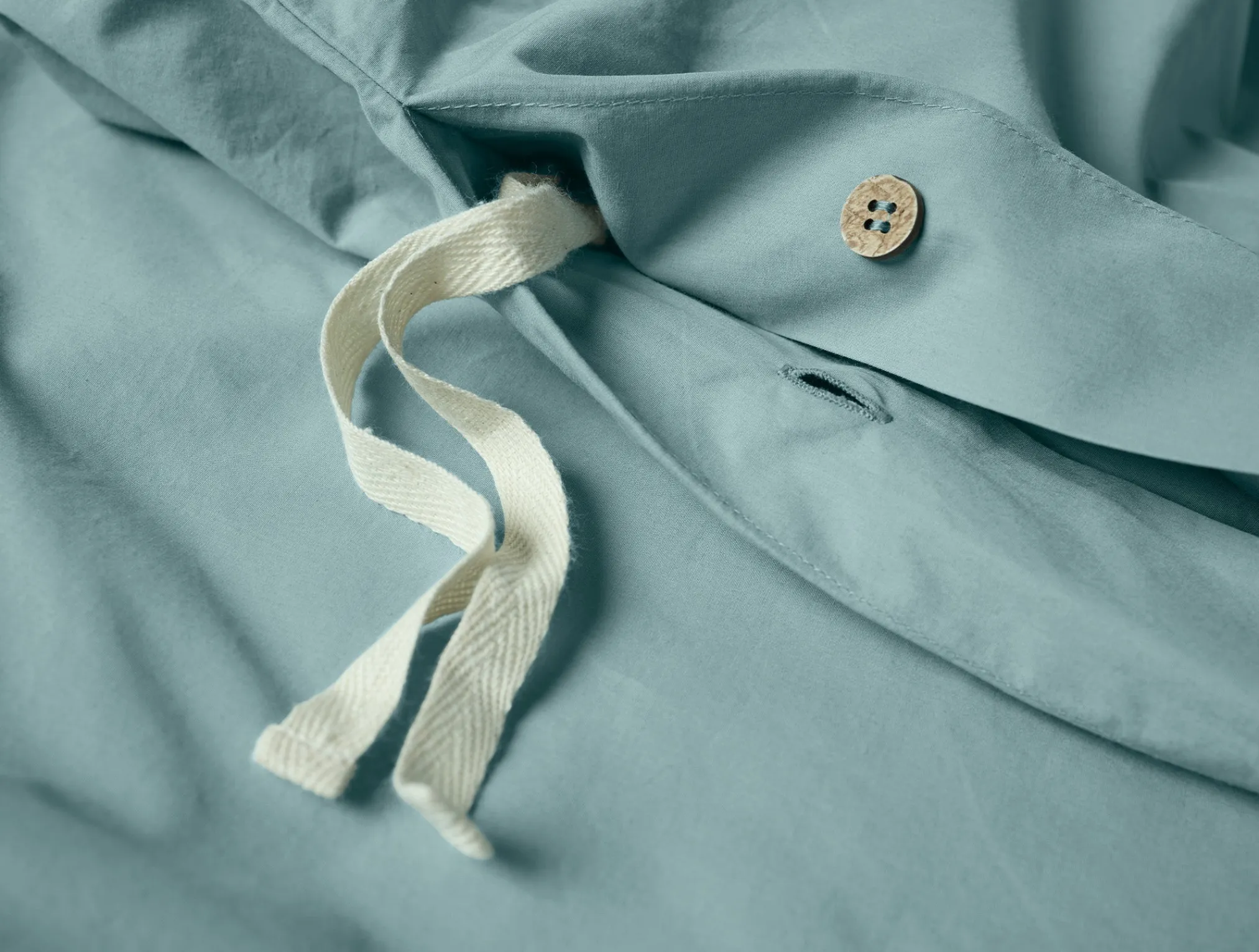Coyuchi Refined Organic Percale Duvet Set< Duvet Covers + Sets