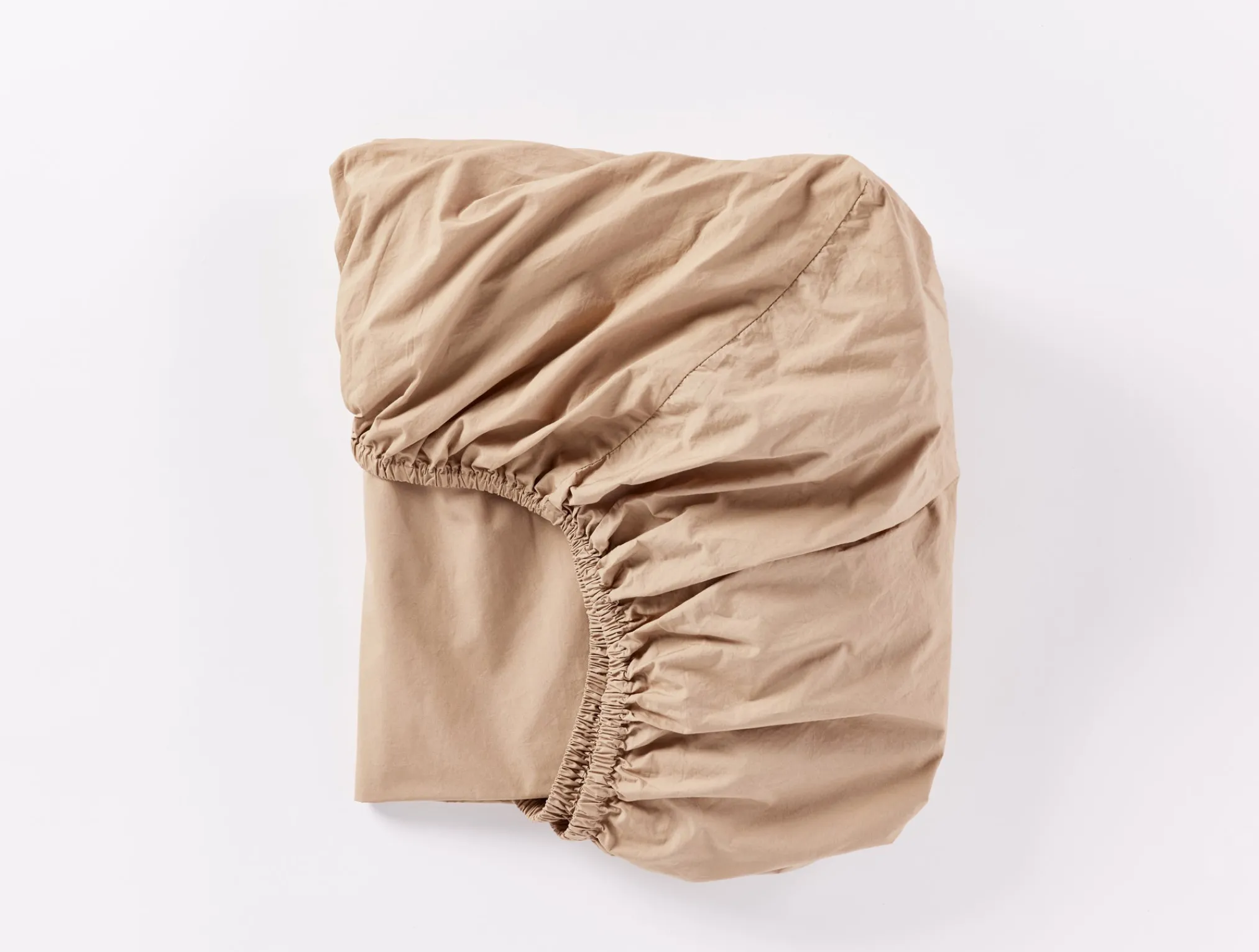 Coyuchi Refined Organic Percale Fitted Sheet< Fitted Sheets|Fitted Sheets