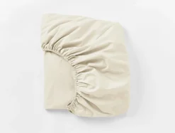 Coyuchi Refined Organic Percale Fitted Sheet< Fitted Sheets|Fitted Sheets