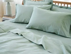 Coyuchi Refined Organic Percale Pillowcases< Pillowcases|Pillowcases