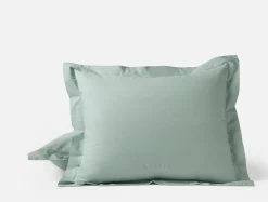 Coyuchi Refined Organic Percale Sham< Pillow Shams|Percale