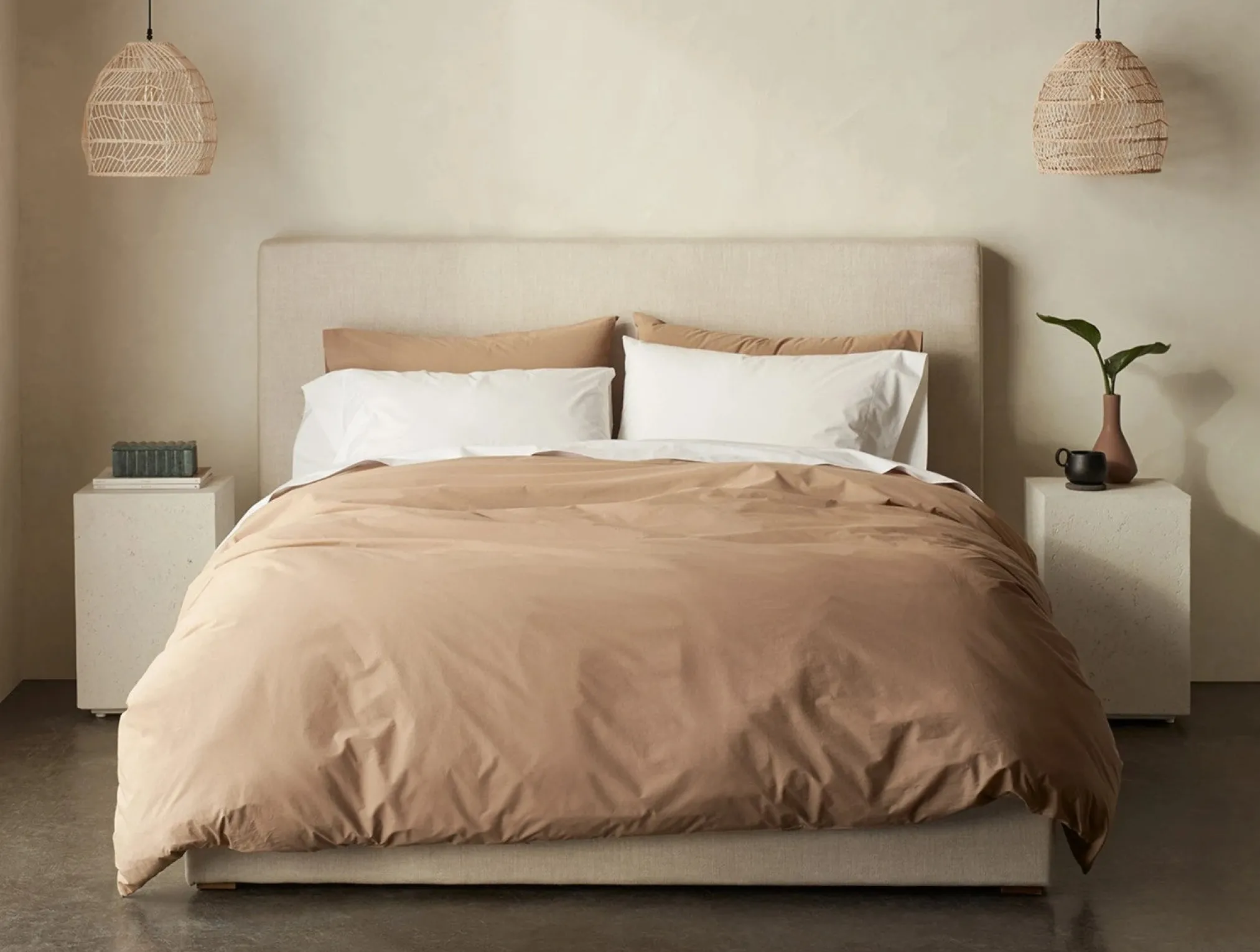 Coyuchi Refined Organic Percale Sham< Pillow Shams