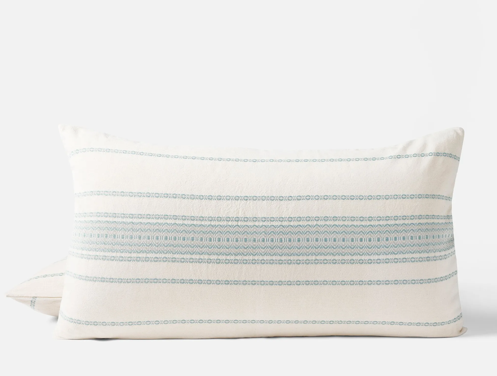Coyuchi Rippled Stripe Organic Sham< Pillow Shams