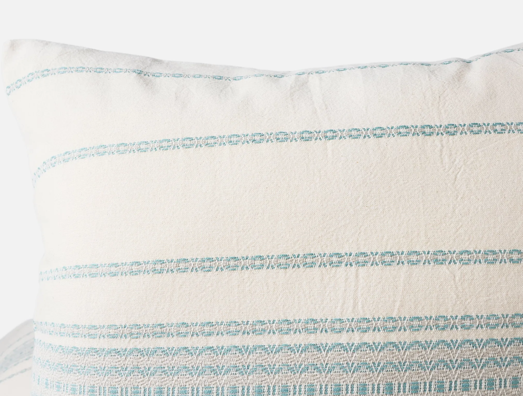 Coyuchi Rippled Stripe Organic Sham< Pillow Shams