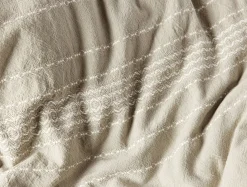 Coyuchi Rippled Stripe Organic Shams< Pillow Shams