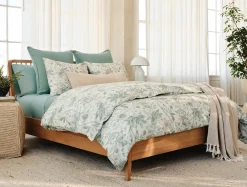 Coyuchi Sea Bloom Print Duvet Cover< Duvet Covers + Sets